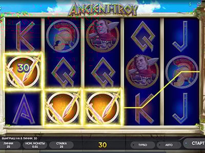 Ancient Troy pokie screen 3